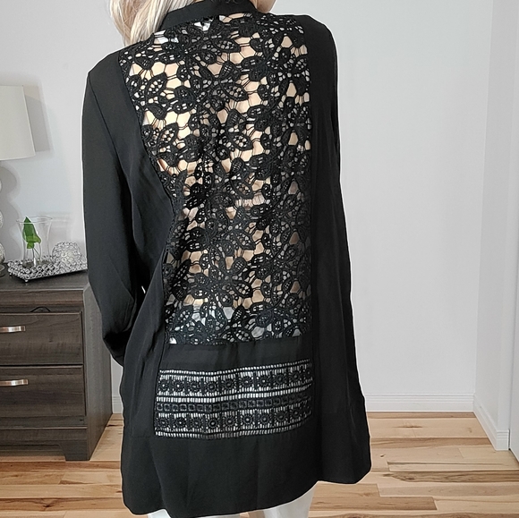 Reitmans long sleeve blouse tunic style - Picture 4 of 17